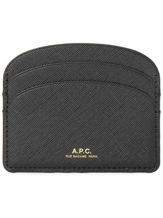 Demi Lune Card Wallet Black - A.P.C. - BALAAN 2