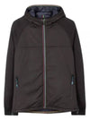 Mix Media Zip Up Hoodie Black - PAUL SMITH - BALAAN 2