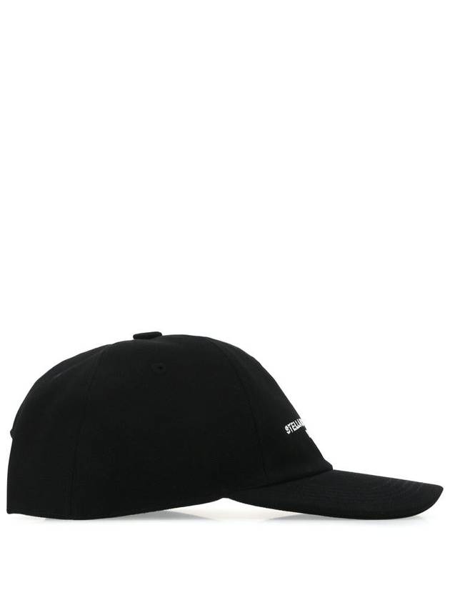 logo embroidered snapback black - STELLA MCCARTNEY - BALAAN 3