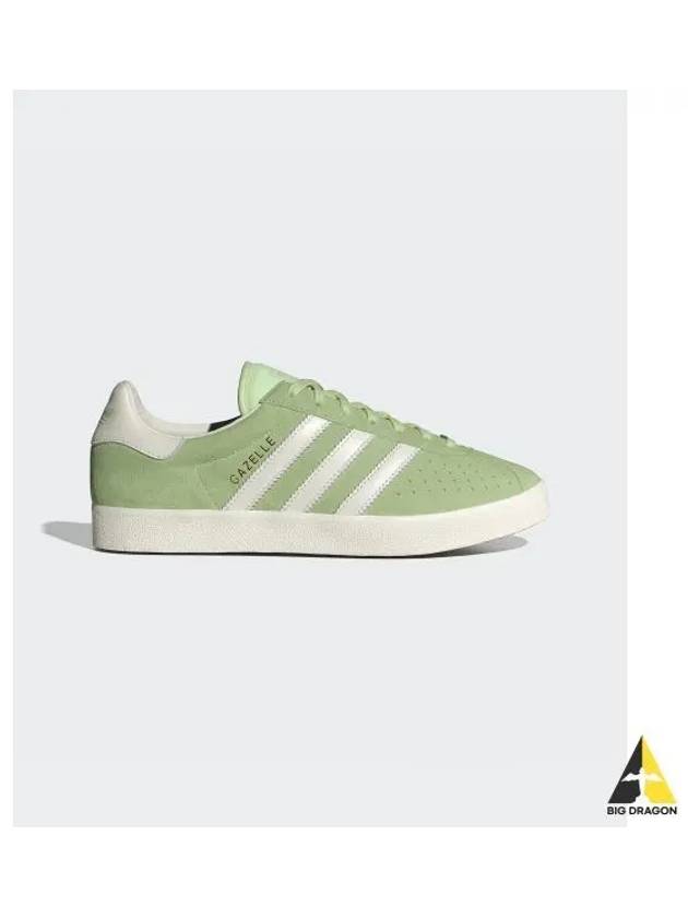 Gazelle 85 Suede Low-Top Sneakers Green - ADIDAS - BALAAN 2