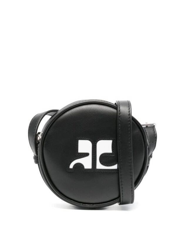 Re-Edition Circle Small Cross Bag Black - COURREGES - BALAAN 2