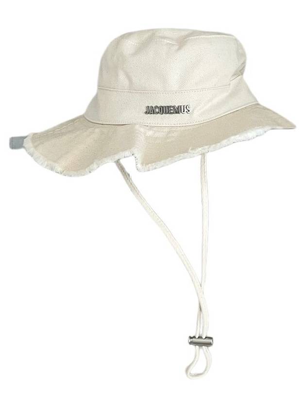 Le Bob Artichaut Bucket Hat Light Beige - JACQUEMUS - BALAAN 8