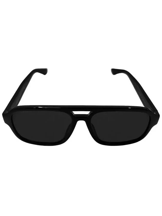 Eyewear Logo Sunglasses Black - GUCCI - BALAAN 4