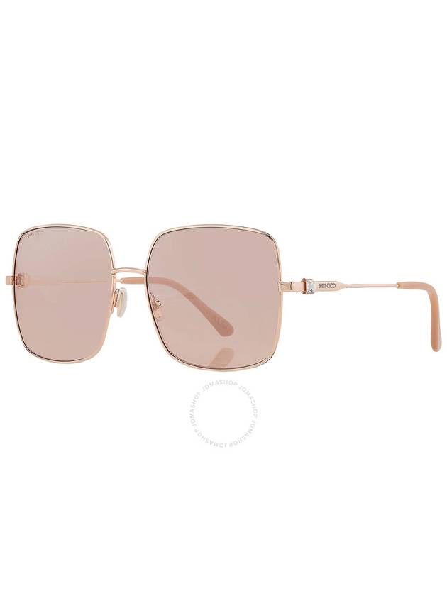 Jimmy Choo Pink Flash Silver Square Ladies Sunglasses LILI/S 0DDB/2S 58 - JIMMY CHOO - BALAAN 3