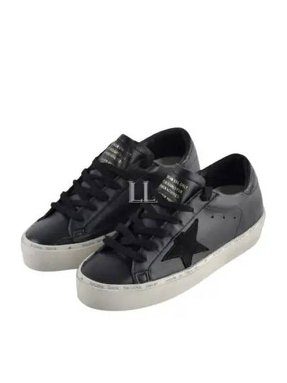 Pure Star Leather Low Top Sneakers Black - GOLDEN GOOSE - BALAAN 2