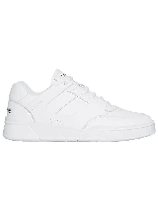 CT 07 Calfskin Low Top Sneakers White - CELINE - BALAAN.