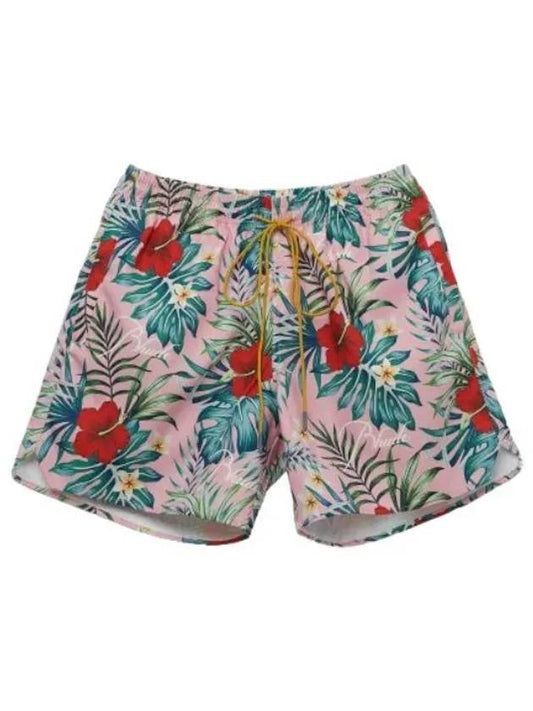 Hawaiian Logo Swim Shorts Pants Multi Color - RHUDE - BALAAN 1