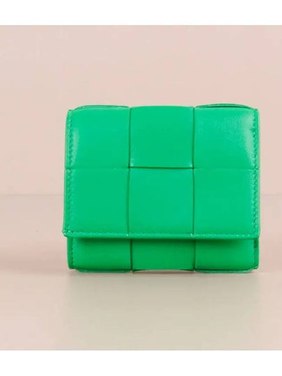 3-fold half wallet green 667127 VCQC1 3722 - BOTTEGA VENETA - BALAAN 2