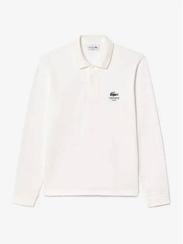 Men s soft branding long sleeve polo t shirt PH7304 54N 70V domestic product GQ2N24072627111 - LACOSTE - BALAAN 1