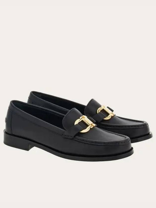 Gancini Loafer Black - SALVATORE FERRAGAMO - BALAAN 2