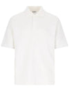 Men's Cotton Polo Shirt White - BURBERRY - BALAAN 2