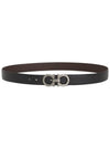 Ferragamo Gancini Men s Double sided Belt 67 9710 022 0689134 Free Cutting - SALVATORE FERRAGAMO - BALAAN 3