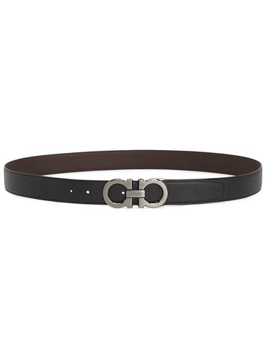 Exclusive special price limited to 30 pieces Ferragamo Gancini men s double sided belt 67 9710 022 0689134 pre cutting - SALVATORE FERRAGAMO - BALAAN 3