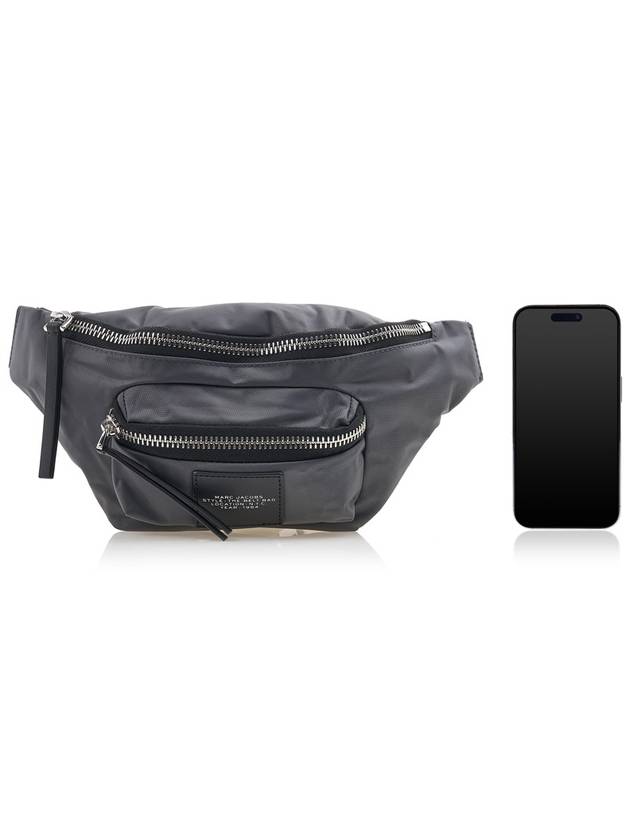 The Biker Nylon Belt Bag Dark Shadow - MARC JACOBS - BALAAN 11