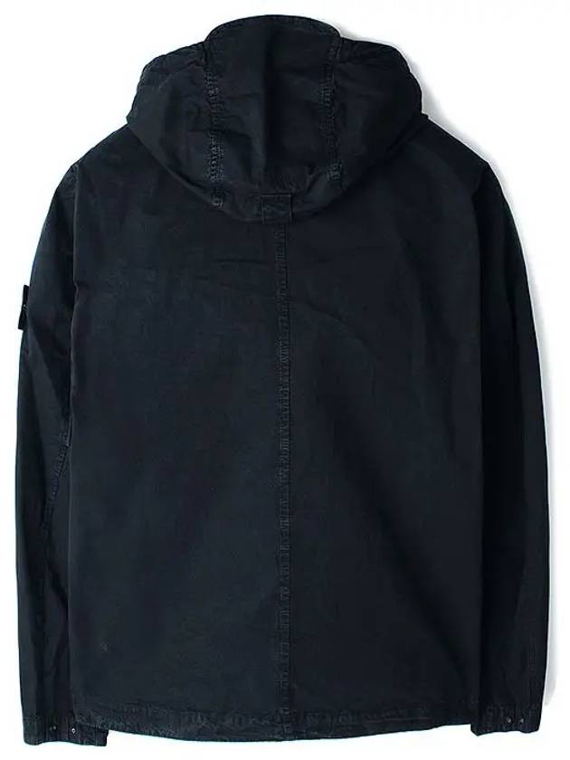 Wappen Old Effect Hooded Jacket Navy - STONE ISLAND - BALAAN 3