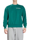 Aris Mini No Prablemo Sweatshirt FTAR20009 ALPINE GREEN - ARIES - BALAAN 1