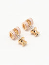 Mini Pop-Ache H Rose Gold Earrings Pink - HERMES - BALAAN 5