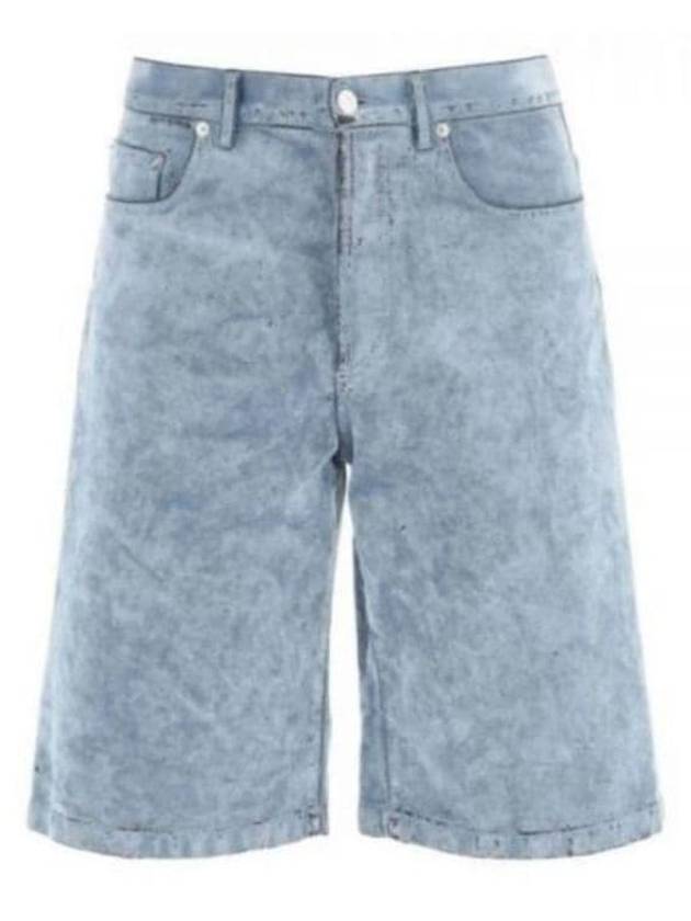 Denim Bermuda Shorts Blue - DIOR - BALAAN 2