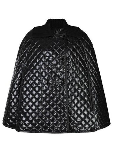 Padding Cape Black - MONCLER - BALAAN 1