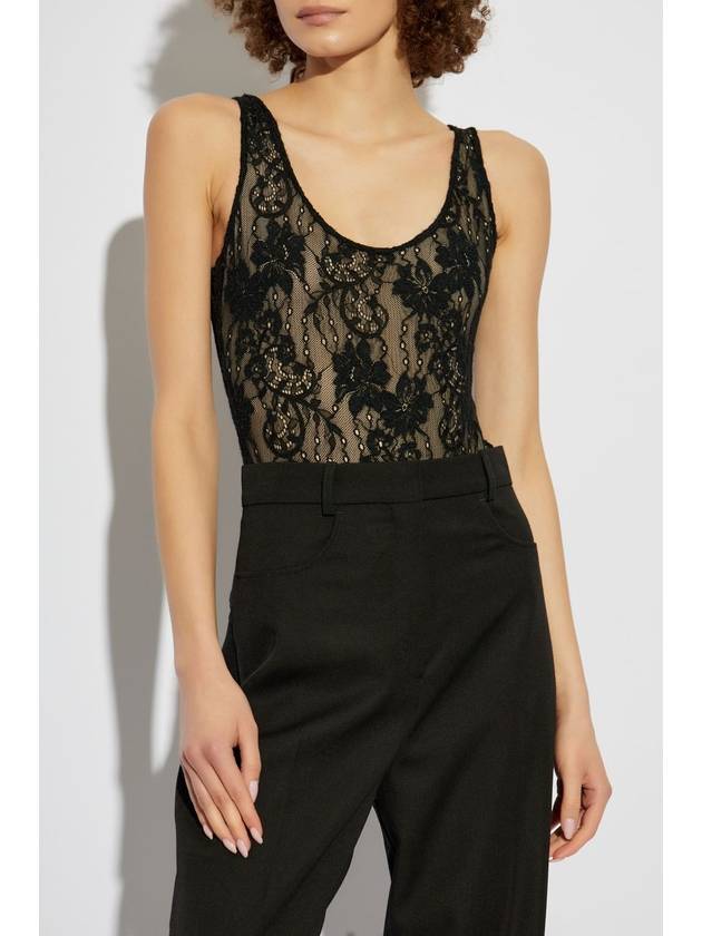 Zimmermann Lace Bodysuit, Women's, Black - ZIMMERMANN - BALAAN 3