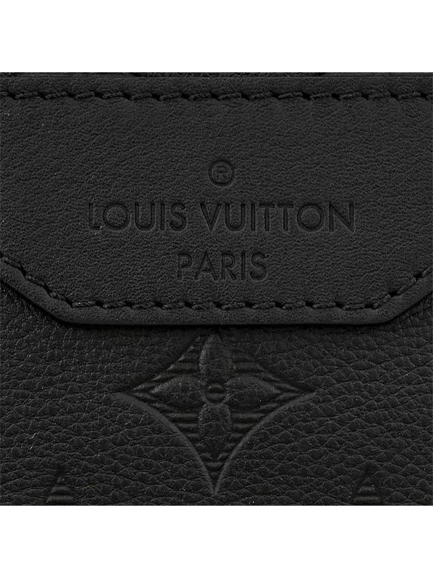 Trio Monogram Leather Messenger Bag Black - LOUIS VUITTON - BALAAN 6