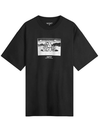 Think Tank Short Sleeve T-Shirt Black - CARHARTT WIP - BALAAN 1