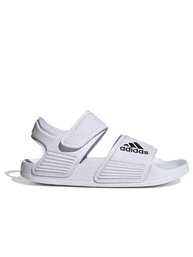 Kids Adilette Sandals White - ADIDAS - BALAAN 1