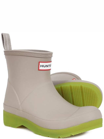 Play Short Translucent Sole Rain Boots Skimming Stone - HUNTER - BALAAN 1