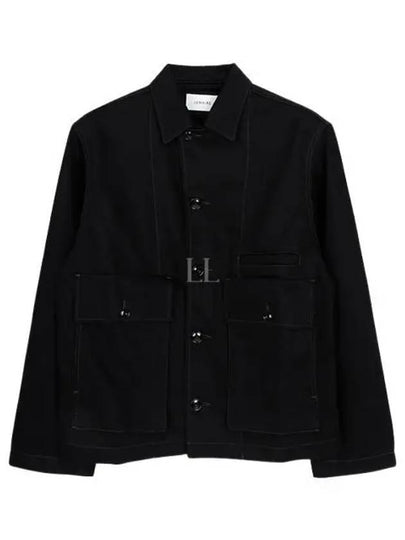 Boxy Denim Jacket Black - LEMAIRE - BALAAN 2