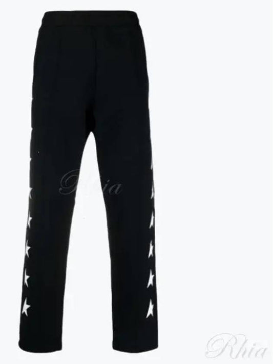 Men's Star Track Pants Black - GOLDEN GOOSE - BALAAN 2