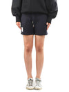 loopback contrast striped shorts black - THOM BROWNE - BALAAN.