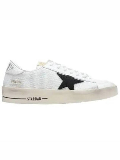 Star Patch Lace Up Low Top Sneakers White - GOLDEN GOOSE - BALAAN 2