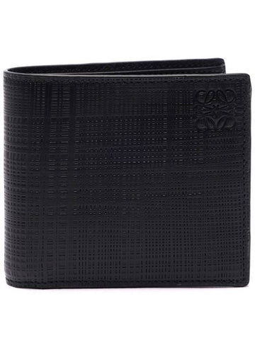 Men's Linen Bifold Half Wallet C525302X03_1100_21F - LOEWE - BALAAN 1