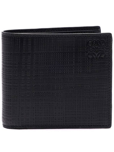 Men's Linen Bifold Half Wallet C525302X03_1100_21F - LOEWE - BALAAN 1