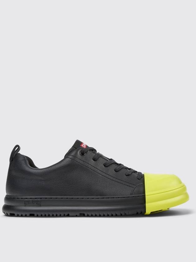 Junction Runner Leather Low-Top Sneakers Black - CAMPER - BALAAN 2