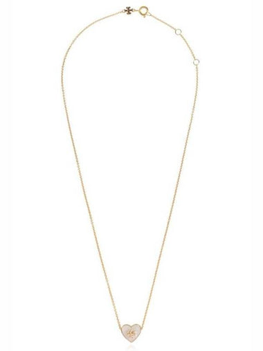 Kira Heart Pendant Necklace Gold - TORY BURCH - BALAAN 1