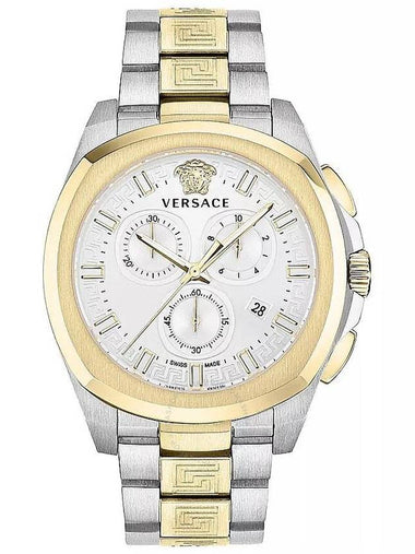 Versace Geo Chronograph Quartz Silver Dial Men's Watch VE7CA0823 - VERSACE - BALAAN 1