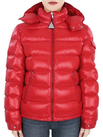 Kids NEW MAYA down padded jacket red 1A12520 68950 455 12 14A adult wearable - MONCLER - BALAAN 1