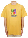 Gummy Cotton Short Sleeve T-Shirt Yellow - CARHARTT WIP - BALAAN 2