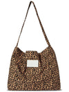 Leopard print eco bag camel - THE GREEN LAB - BALAAN 1