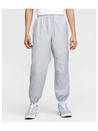 Club Woven Jogger Track Pants Light Smoke Grey - NIKE - BALAAN 2