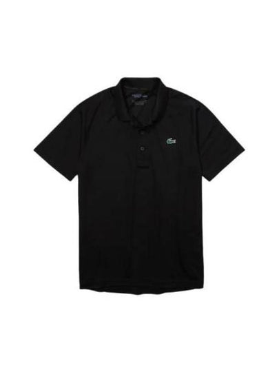 Logo Basic Short Sleeve PK Shirt Black - LACOSTE - BALAAN 2