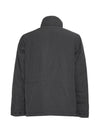 Polyester Micro Twill Zip Up Jacket Grey - STONE ISLAND - BALAAN 3