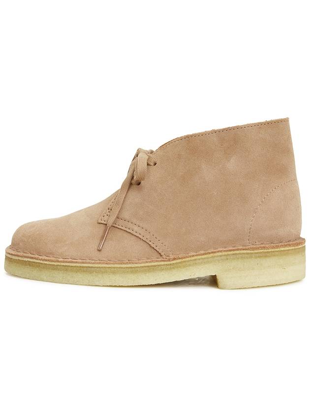 Suede Desert Middle Boots Beige - CLARKS - BALAAN 4