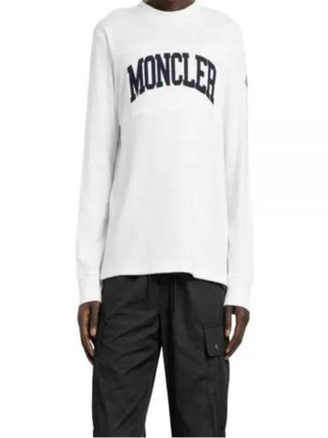 24 8G00024 899VV 032 Logo Sweatshirt - MONCLER - BALAAN 1