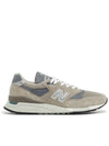 Made In USA 998 Core Low Top Sneakers Grey - NEW BALANCE - BALAAN 3