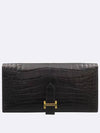 black long wallet - HERMES - BALAAN 1