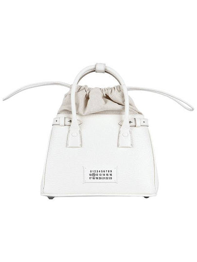 5AC Mini Drawstring Tote Bag White - MAISON MARGIELA - BALAAN 2