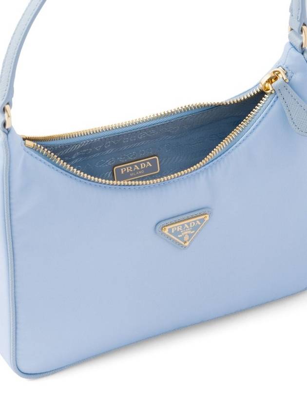 Re-Nylon Re-Edition Mini Shoulder Bag Blue - PRADA - BALAAN.