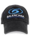 Embroided Logo Ball Cap Black - BALENCIAGA - BALAAN 2